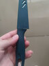 小天籁 水果刀不锈钢厨具瓜果刀切水果瓜刨厨房用品小工具 墨绿色水果刀单把 实拍图