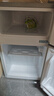 新飞冰箱小型租房用 一级能效冷 藏冷冻两用1-2人家用小冰箱 出租房双门电冰箱办公室两门 26年升级 38A一级能效【保温升级】银色 实拍图