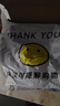 登比塑料袋加厚无异味背心袋购物袋透明手提袋超市方便袋36*56cm100只 实拍图