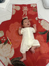 DUTRIEUX婴儿衣服满月周岁礼服男宝宝女抓周春夏季百天生日宴连体衣新生儿 短袖套装【状元帽+福袜】 59 【9-11斤】满月穿 实拍图