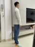 回力男鞋网面运动鞋男春夏透气跑步鞋男百搭鞋子男 白绿桔网面款 40 实拍图