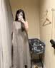 MUJI女式 汉麻 水洗 无袖连衣裙 女装裙子26年夏季新品 深咖啡色 M 实拍图