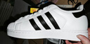 阿迪达斯adidas三叶草贝壳头SUPERSTARII男女休闲鞋 IH8659 40码 实拍图