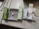 竹林鸟夜莺Z1入耳睡眠耳塞HiFi有线耳机直播K歌电脑游戏电竞无损音乐微型超小动圈高音质安卓适用手机 凝霜白Type-C版 有麦克风 实拍图