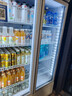 新飞 （Frestec）展示柜冷藏保鲜柜酒水饮料冰柜双开门冷藏柜酒店冷藏保鲜柜超市直冷玻璃门风冷无霜冰箱立式冷柜 小双门蓝白588L【直冷省电】【限时直降】1米 实拍图