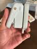 得力（deli）活页打孔器六孔省力打孔机套装 赠活页环扣24个 可调节小型a4凭证装订机夹条蓝色TA856-T 实拍图