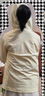 蕉下儿童防晒服外套披风男女童凉感透气防晒AL413布丁黄 130 实拍图