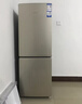 海尔「一级能效风冷无霜」165L两门家用小户型冰箱真省电抗菌净味灰色HC2-165WGHC2E9S9国家补贴 实拍图