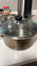 美厨（MAXCOOK）玻璃盖汤锅盖 304不锈钢包边煎锅盖蒸锅盖20cm MCPJ9593 实拍图