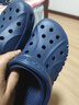 卡骆驰（CROCS）贝雅洞洞鞋男鞋女鞋轻便耐磨一脚蹬拖鞋休闲鞋百搭花园鞋|10126 深蓝-410(含智必星) 41 /42(260mm) 实拍图