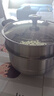 爱仕达（ASD）蒸锅双层不锈钢蒸锅 家用炖蒸煮一体汤锅 28CM大容量蒸笼QVL1528 实拍图