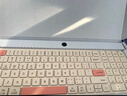 B.O.W航世 HD363CL-2 双模充电无线蓝牙键盘 笔记本台式电脑平板ipad手机静音办公通用键盘100键 茶奶酪 实拍图