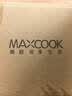 美厨（MAXCOOK）全304不锈钢网漏漏勺 漏网油炸滤油沥水网网筛22cm带托盘MCCU3439 实拍图