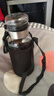 【送杯套】大容量加厚玻璃杯子便携杯茶水分离带杯套泡茶水杯 透明 1000ml吨吨桶 1只装 实拍图