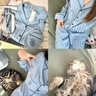 维多利亚的秘密（Victoria's Secret）维密 单依纯同款宅度假天丝绵柔印花凉感睡衣家居服套装女不易皱 实拍图