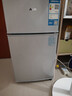 奥克斯小冰箱家用小型迷你冷藏冷冻两用出租房宿舍用节能省电寝室办公室电冰箱 【净化去味】126银色【高效保鲜 铜管速冷】22L 实拍图