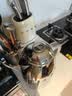 SMEG/斯麦格复古电热水壶KLF04烧水养生壶大容量家用不锈钢恒温泡茶咖啡自动断电保温生日乔迁新婚礼物 1.7L 电镀银色 实拍图
