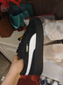 彪马（PUMA）复古增高厚底松糕鞋板鞋女运动休闲鞋PLATFORM406748 黑色-白-金色-03 37.5 实拍图