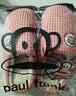 大嘴猴（paul frank）棉拖鞋女秋冬情侣时尚家居厚底毛绒保暖棉鞋男PF806 实拍图