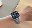 表带哥适用苹果手表s12表带apple watch s11夏天夏季透气女款iwatchs9/10/8/7/se2/3小蛮腰手链条式女士 实拍图