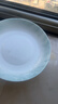 红牡丹景德镇骨瓷饭盘家用陶瓷碗碟釉下彩碗盘餐具轻奢汤盘吐骨碟凉菜盘 云锦万里7英寸饭盘1个 实拍图