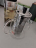 金灶（KAMJOVE）泡茶壶飘逸杯 耐热玻璃茶具功夫办公室花茶壶 茶水分离杯茶壶家用 A-20加长滤篮 1100ml 实拍图