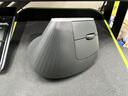 罗技（Logitech）大师系列 MX Vertical 人体工学鼠标 垂直鼠标 无线蓝牙快速充电 带优联接收器 黑色 实拍图
