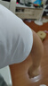 班尼路（Baleno）白色正肩长袖T恤女2026春秋季新款宽松纯棉打底衫女装内搭上衣服 实拍图