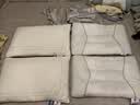 富安娜家纺枕头颈椎枕决明子护颈枕纯棉深睡草本枕芯一对 70cm*45cm白 实拍图