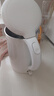 美的（Midea）电热水壶烧水壶1.7L304不锈钢0涂层双层隔热自动断电1500W养生冲奶 MK-SH17M130【价保618】 实拍图