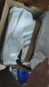 adidas「T头鞋」VL COURT 2.0复古休闲板鞋德训鞋阿迪达斯轻运动   汉玉白/蓝色/金色 (推荐女生买小半码)   36 实拍图