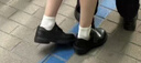 回力儿童皮鞋英伦风春季新款男女童鞋小学生演出鞋WZJS0053 黑色 34 实拍图