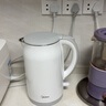 美的（Midea）电热水壶养生母婴级316L内胆双层无缝一体烧水壶1.7L大容量自动智能断电 SH17M301PRO【价保618】 实拍图