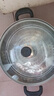 美厨（MAXCOOK）玻璃盖汤锅盖 304不锈钢包边炒锅盖煎锅盖火锅盖28cm MCPJ9630 实拍图