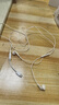联想（Lenovo）有线耳机 HIFI音质高解析音频带麦降噪直播k歌唱歌音乐运动半入耳式游戏电脑耳机3.5mm YF01米色 实拍图