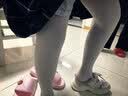 浪莎儿童舞蹈袜夏季薄款女童跳舞练功连裤袜学生百搭白色宝宝打底裤袜 实拍图