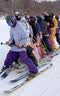 里海狼专业滑雪袜保暖户外高筒长筒男女滑雪袜子保暖登山运动袜 实拍图