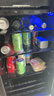 荣事达（Royalstar）冰吧冷藏柜 欧式恒温红酒柜酒店家用客厅冰箱迷你小型单门办公室保鲜展示留样茶叶饮料柜 一级能效118L【冷藏+微冷冻+蓝光灯+酒架】 实拍图