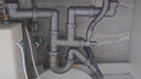 潜水艇（Submarine）CSQ-2C菜盆下水管双槽水槽防臭省空间下水管ABS材质拉伸95厘米 实拍图