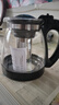 【京东物流】茶壶套装整套茶具大容量玻璃茶杯带滤网耐高温泡茶具 2000ML泡茶壶 1个 实拍图