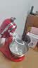 KitchenAid【价保618】（凯膳怡）厨师机家用进口5QT双碗和面家用烘焙机多功能搅拌机 暖橘红 5KSM165PSCHT 晒单实拍图