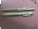 咔巴熊 转转笔许愿按动黑色中性笔0.5mm ST头创意高颜值可爱速干顺滑学生专用 山水画卷4支装 实拍图