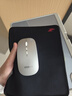 联想（Lenovo）无线鼠标无线静音蓝牙鼠标可充电轻薄便携笔记本电脑ipad平板安卓苹果手机通用无线商务办公鼠标 银色-双模版【左右静音按键】 无线蓝牙鼠标【Type-c充电/配充电线】 实拍图