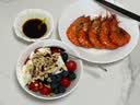 活冻黑虎虾大号 1kg 大虾烧烤火锅食材 约30-40只 1kg(净重)  盒装 实拍图