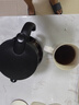 京东京造保温壶 焖茶暖水壶【陶瓷内胆】茶水分离办公室泡茶闷泡壶 灰色1L 实拍图
