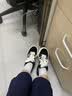 ZHR帆布鞋女经典百搭学生板鞋女舒适透气厚底休闲女鞋 CS11 黑色 38 实拍图