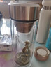 富光玻璃杯双层 带茶隔大容量隔热茶杯高档商务泡茶车载水杯透明杯子 实拍图