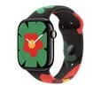 KMaxAI适用Apple Watch S11/10米兰尼斯表带 苹果手表SE3不锈钢磁吸手表带iwatch s9/8金属编织表链 粉色 实拍图
