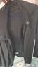 安踏运动外套男防泼水梭织外套男士秋冬季连帽风衣防风黑色休闲夹克衫 【无氟防泼水-百搭经典】基础黑-4 XL /(180) 适合150-160斤 实拍图