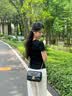 CinvaiKrose官方店小c&k包包女包2026新款斜挎包菱格链条包女生日礼物送女友 黑色Black【小号】送女友老婆女生走心 实拍图